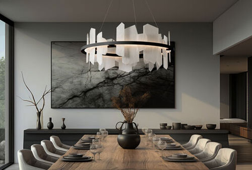 10 mẫu đèn thả trần sang trọng – thời thượng cho không gian sống động