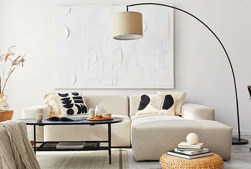 5 bước hướng dẫn chọn đèn cây phòng khách hoàn hảo