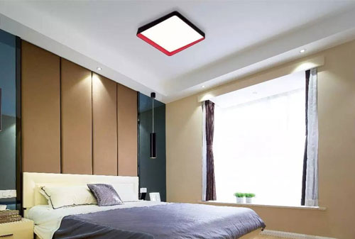 Ánh sáng mềm mại với đèn LED ốp trần phòng ngủ: Tạo không gian thư giãn