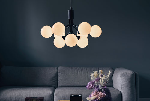 Bí quyết chọn đèn chùm phù hợp phong cách nhà hiện đại