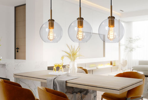 Đèn bàn ăn phong cách hiện đại Tư vấn chọn mua và lắp đặt