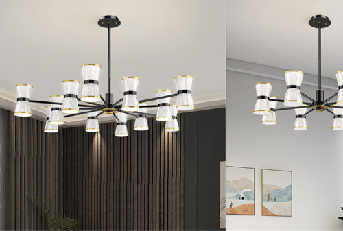 Đèn chùm LED hiện đại: Sự lựa chọn thông minh cho không gian thương mại