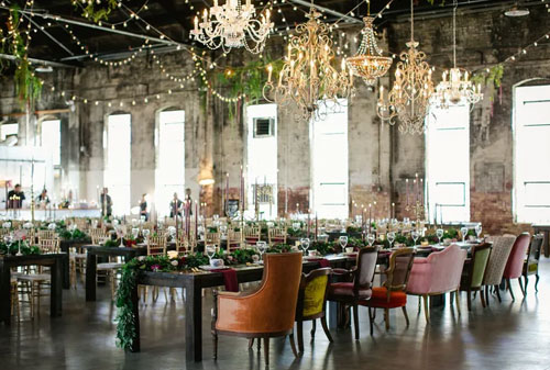 Đèn chùm pha lê nhà hàng giúp không gian thêm lung linh, đẳng cấp