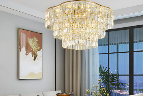 Đèn chùm pha lê Trung Quốc Hà Nội cao cấp tại Thế Giới Ánh Sáng