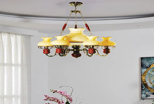 Đèn chùm phòng khách cổ điển mua ở đâu? Giá bao nhiêu?