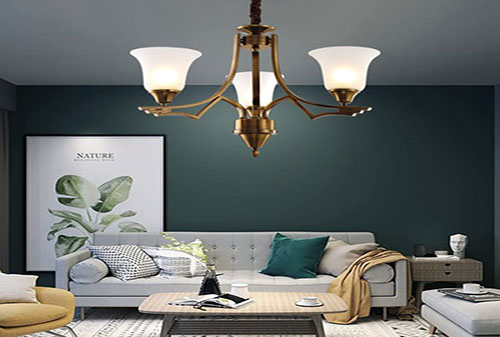 Đèn chùm phòng khách đơn giản - Lựa chọn tối ưu cho không gian hiện đại và diện tích nhỏ