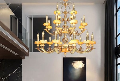 Đèn Chùm Thông Tầng - Kiệt Tác Nghệ Thuật Cho Không Gian Sang Trọng