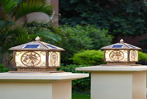 Đèn cổng năng lượng mặt trời giải pháp chiếu sáng thông minh