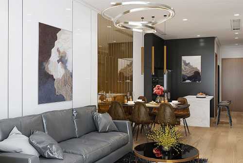 Đèn Led Thả Trần - Tạo Điểm Nhấn Ấn Tượng Cho Phòng Khách