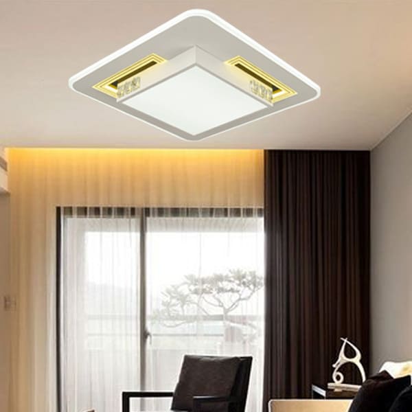 Công thức chọn kích thước Đèn ốp trần LED vuông (40x40, 50x50, 60x60) chuẩn xác đến từng cm