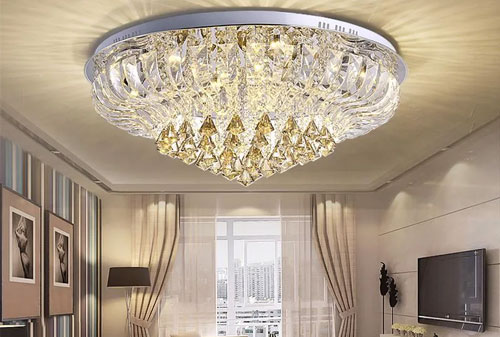 Đèn Ốp Trần Pha Lê: Sang Trọng, Tinh Tế Cho Không Gian