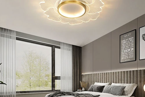Đèn ốp trần phòng ngủ - Sự lựa chọn hoàn hảo cho không gian nghỉ ngơi