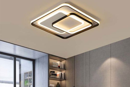 Đèn ốp trần vuông hiện đại: Sang trọng, tinh tế cho mọi không gian