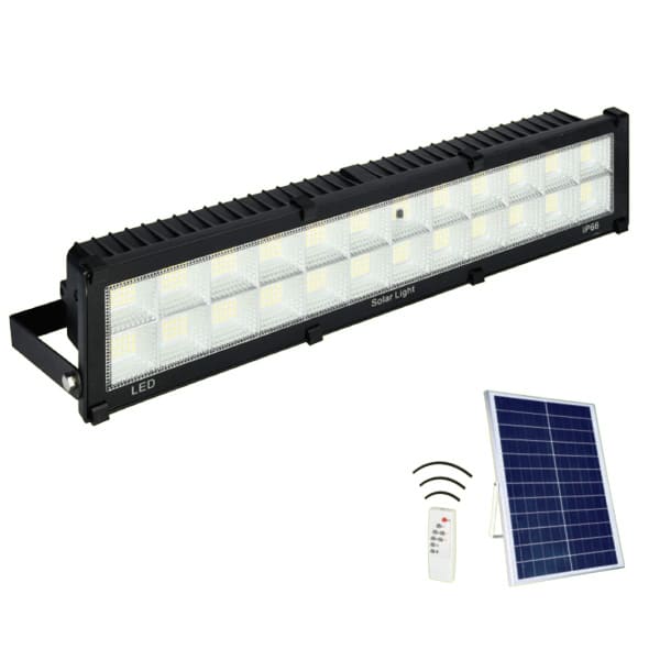 Giải pháp chiếu sáng sân bóng mini/sân cầu lông bằng đèn pha năng lượng mặt trời sân bóng 300W