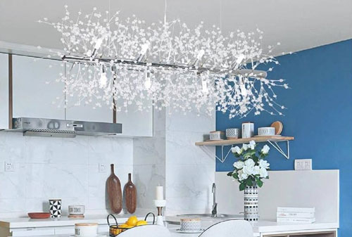 Đèn thả bàn ăn hiện đại, điểm nhấn giàu sức hút của không gian bếp núc