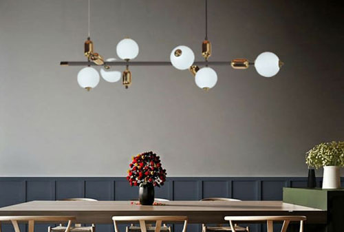 Đèn thả bàn ăn Tạo điểm nhấn cho không gian bữa ăn