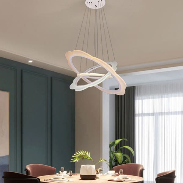 Xử lý triệt để lỗi Đèn thả bàn ăn bị lệch tâm mà không cần vá lại trần thạch cao