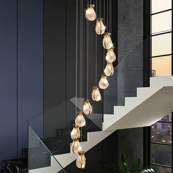 Trần thông tầng cao 6 mét thì nên chọn Đèn thả dài bao nhiêu mét là chuẩn tỷ lệ vàng?