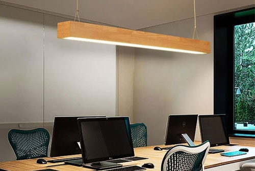 Đèn thả trần bằng gỗ