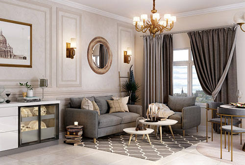 Đèn trang trí phòng khách TPHCM, Hà Nội, chiếu sáng đẳng cấp