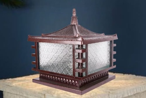 Đèn trụ cổng vuông - Chiếu sáng và nâng tầm không gian ngoại thất