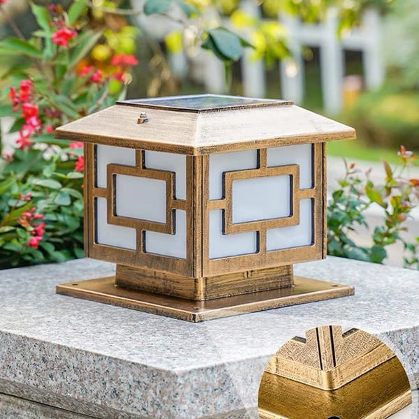 Hướng dẫn khoan lắp đèn gắn trụ cổng năng lượng mặt trời lên trụ đá hoa cương không bị nứt vỡ