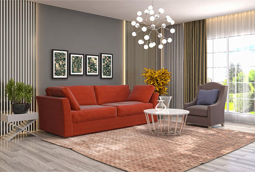 Lựa chọn đèn chùm trang trí đẹp, độc đáo phù hợp với phòng khách