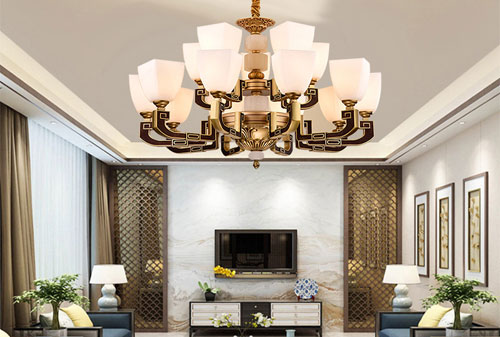 Lưu ý khi chọn mua đèn chùm trang trí phòng khách