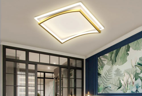 Mẫu đèn LED ốp trần hiện đại và sang trọng cho không gian sống