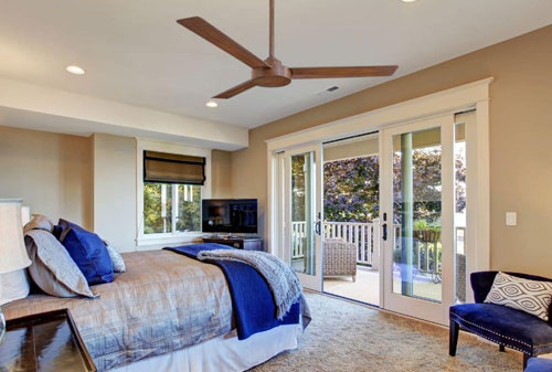 Quạt trần phòng ngủ - Giải pháp làm mát tối ưu cho không gian nghỉ ngơi