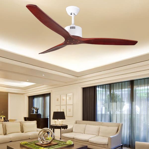 Trần thạch cao có lắp được quạt trần cánh gỗ nặng không? Giải pháp gia cố an toàn 100%