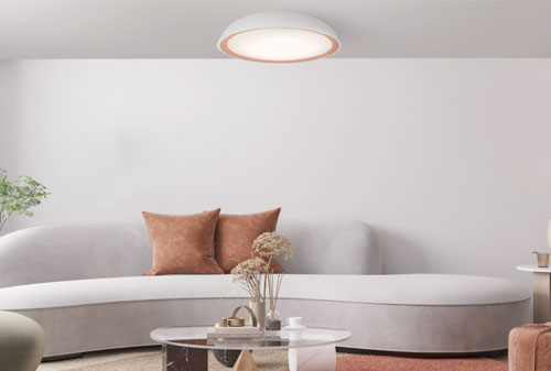 Sự phù hợp của đèn mâm LED ốp trần trong các kiểu thiết kế nội thất