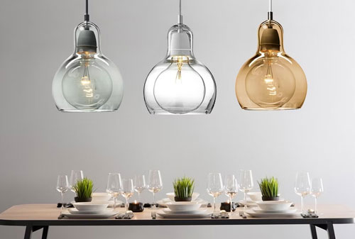 Thiết kế thông minh đèn thả bàn ăn - Giải pháp tiện ích cho căn bếp nhỏ