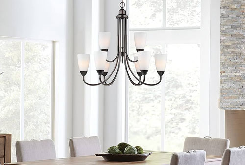 Tư vấn cách lựa chọn đèn chùm inox phù hợp với không gian nội thất