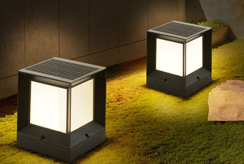 Ứng dụng thực tế của đèn trụ cổng năng lượng trong các dự án chiếu sáng