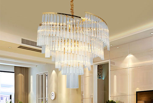 Ưu điểm của trang trí đèn chùm pha lê