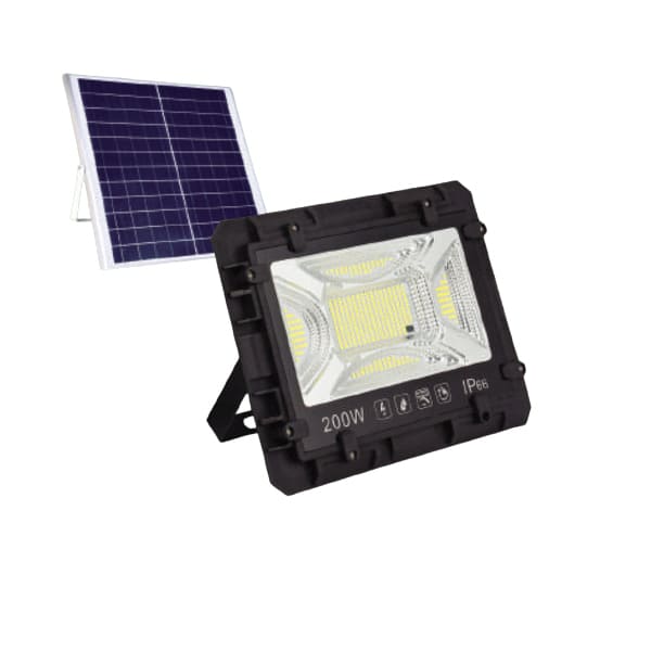 Đèn pha năng lượng mặt trời IP 66 chiếu sáng sân bóng đá 200W HP-FNL22