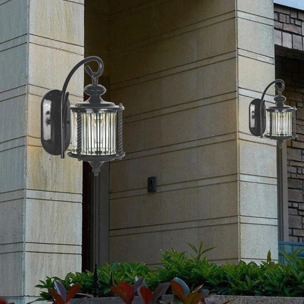 Đèn gắn tường ngoài trời trang trí hàng rào, trụ cổng giá rẻ DR-NVT858