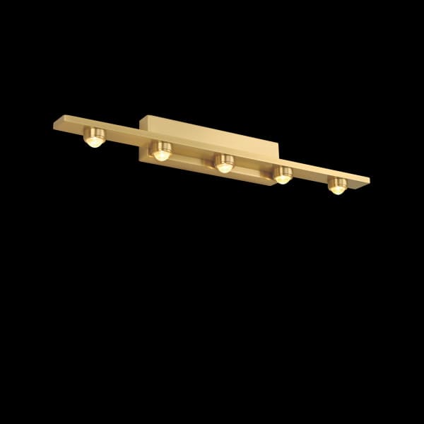 Đèn soi gương bằng đồng nguyên chất lavabo nhà tắm L500mm EC-S31/5