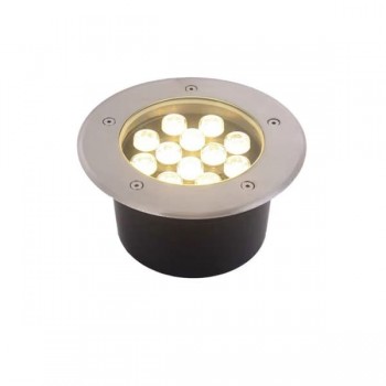 Đèn âm sàn LED dùng được ngoài trời, chống thấm nước 12W-220V HP-AS04
