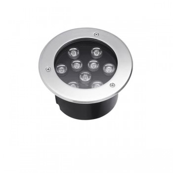 Đèn âm sàn LED dùng được ngoài trời, chống thấm nước 9W-220V HP-AS03