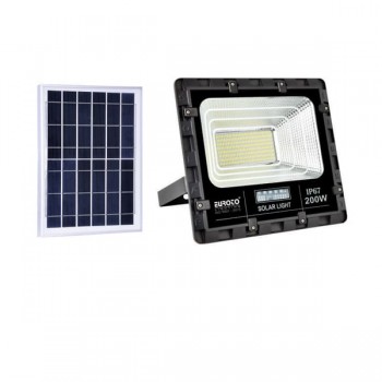 Đèn pha năng lượng mặt trời led 200W chính hãng cao cấp EC-SOLAR03