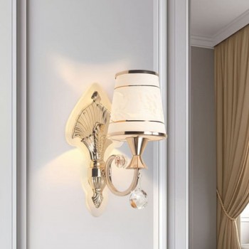 Đèn tường chao thủy tinh trong phòng khách, phòng ngủ đẹp DR-NV8345/1