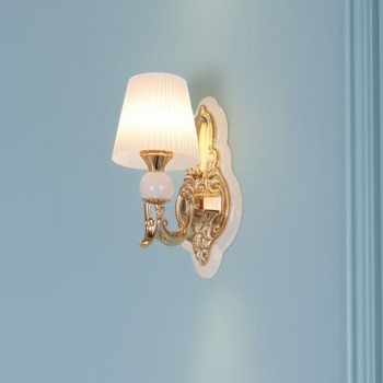 Đèn tường chao mica trong phòng khách, phòng ngủ đẹp DR-NV8607/1