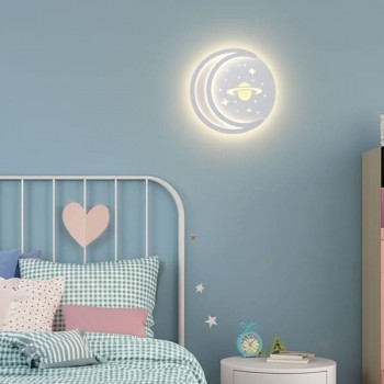 Đèn tường led trang trí ốp phòng ngủ, phòng khách nhỏ D220mm DR-V535