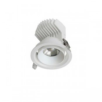 Đèn LED Âm Trần Chỉnh Góc EC-LA125 (15W - Phi 75)