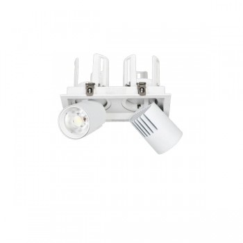 Đèn led âm trần rọi chỉnh hướng 12Wx2 EC-LA74