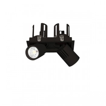 Đèn led âm trần spotlight rọi chỉnh hướng 12Wx2 EC-LA84