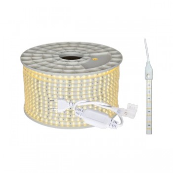 Đèn led dây 220V 2 hàng bóng led 2835 EC-LC55