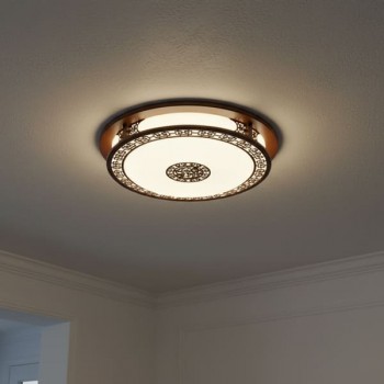 Đèn mâm ốp trần gỗ D520mm AN-MG10145